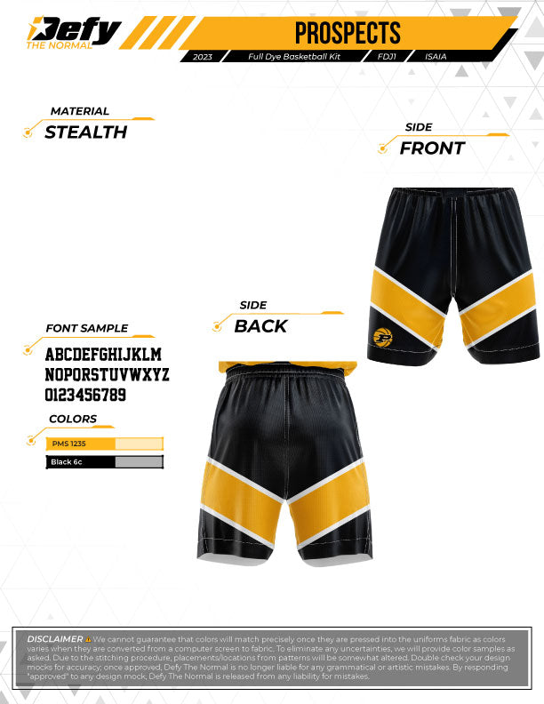 Prospects Basketball Youth-Mens basketball shorts – All The Way