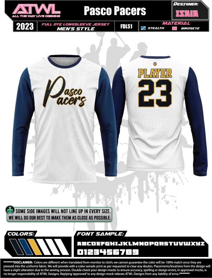 Pacers store sleeved jersey