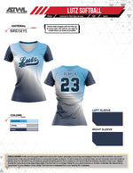 Load image into Gallery viewer, Lutz All Stars Womens Full dye Replica Jersey
