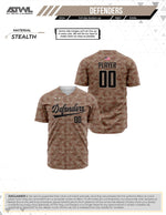 Load image into Gallery viewer, Defenders Digi Camo Full Button Full Dye Men&#39;s Jersey
