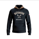 Load image into Gallery viewer, Defenders Baseball Black Full Dye Hoodie (Copy)
