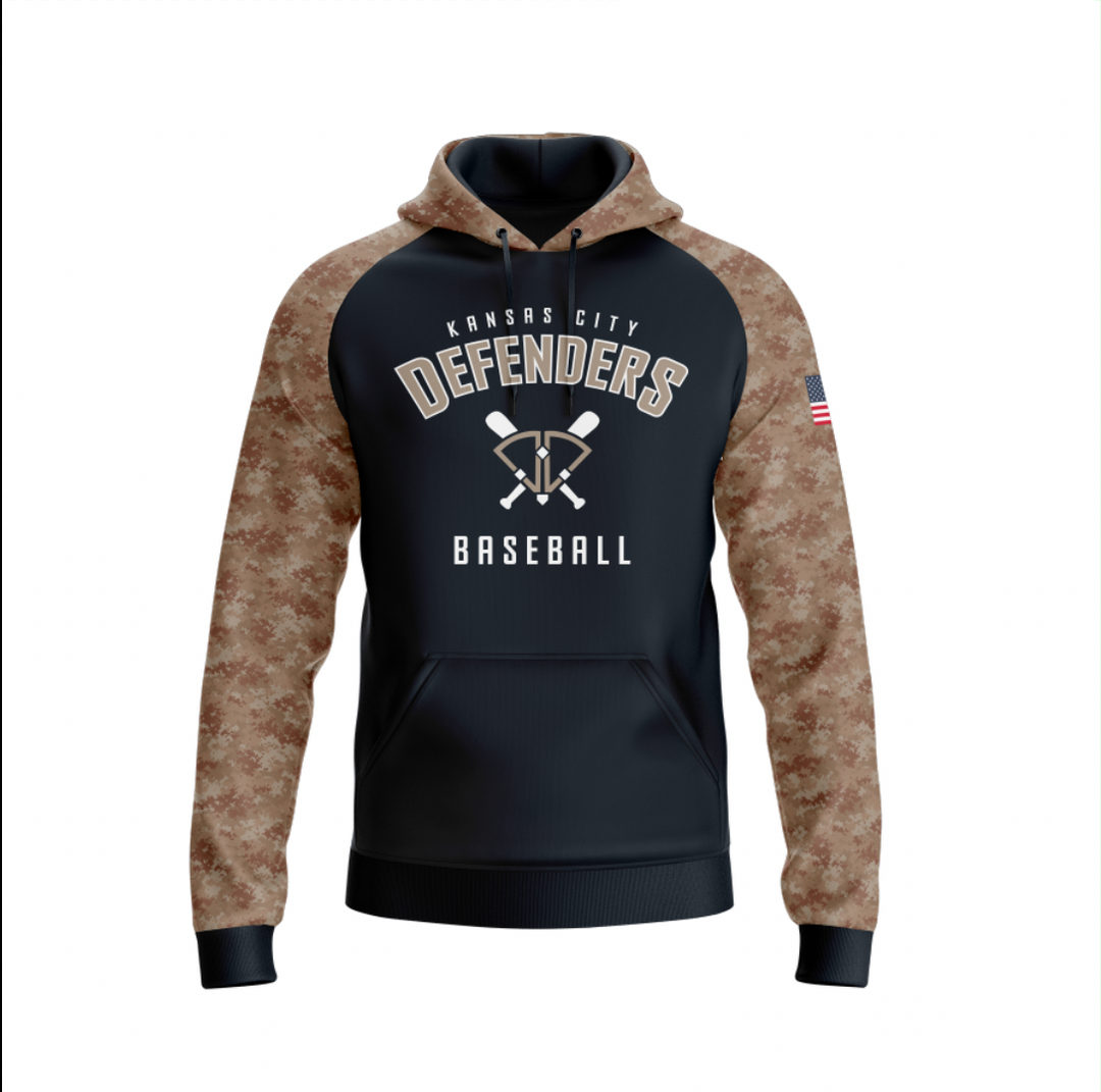 Defenders Baseball Digi Camo Full Dye Hoodie