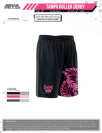 Load image into Gallery viewer, Tampa Roller Derby mens cut Full Dye Shorts
